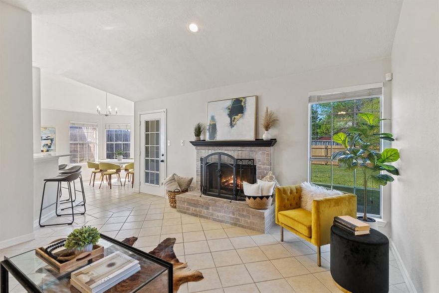 Fully Renovated Charmer in the Heart of Forney! Welcome to 513 Redbud Drive — a beautifully renovated 3-bedroom, 2-bathroom home that perfectly blends modern upgrades with timeless comfort. From the moment you step inside, you'll appreciate the fresh finishes, open-concept layout, and natural light that fills the space.  The stylish kitchen boasts custom cabinetry and sleek countertops making it a dream for both everyday living and entertaining. New roof and exterior paint make this home turn key!  Enjoy the ease of single-level living with spacious bedrooms, ample storage, and luxury vinyl plank flooring throughout. Outside, the large backyard is perfect for relaxing, gardening, or hosting summer BBQs.  Located in a quiet neighborhood just minutes from Forney’s growing shopping, dining, and school options — this home is move-in ready and waiting for you to make it your own.  Don’t miss your chance to own this turnkey gem in one of DFW’s fastest-growing communities!