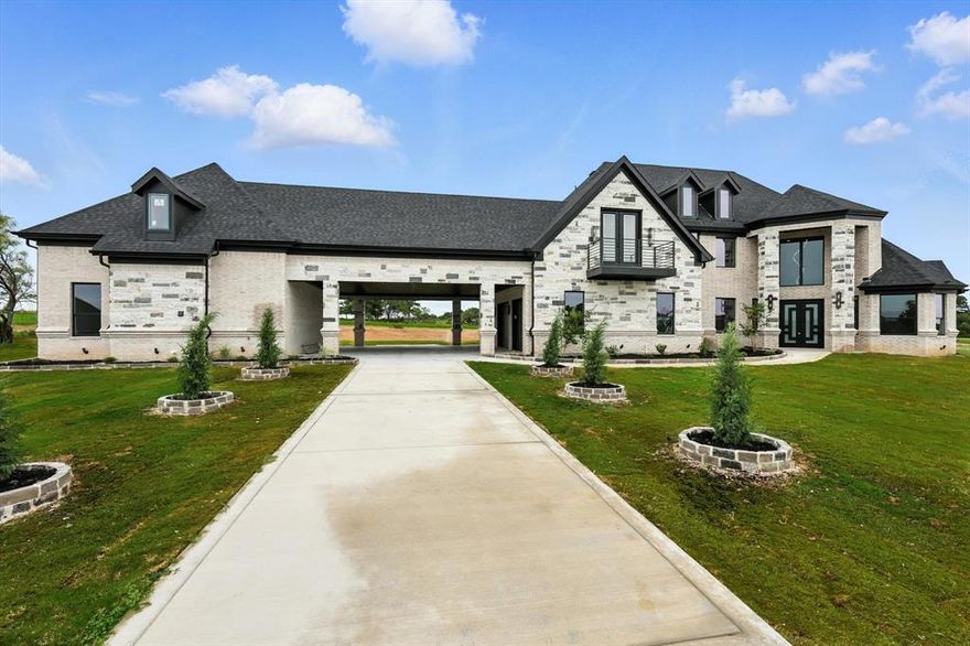 Stunning 5-Bed, 5.5-Bath Custom Home on 2 Acres with Guest Suite, 2 Kitchens & No City Taxes!

This beautifully designed 3,906 sq ft two-story home is nestled on a spacious 2-acre lot and offers high-end finishes, abundant natural light, and an open-concept layout perfect for modern living. Features include 5 spacious bedrooms, 5.5 bathrooms, a dedicated office, upstairs game room, and 3-car garage. The gourmet kitchen boasts ceiling-height custom cabinetry and flows seamlessly into the living and dining areas. A second full kitchen and private mother-in-law suite provide ideal multi-generational living options.

Enjoy 2 fireplaces—one indoors and one outdoors with serene views. Additional highlights: 4 laundry areas, water well (no water bills), and no city tax.

Don’t miss this rare opportunity to own a luxurious, low-maintenance property with exceptional versatility, space, and privacy.