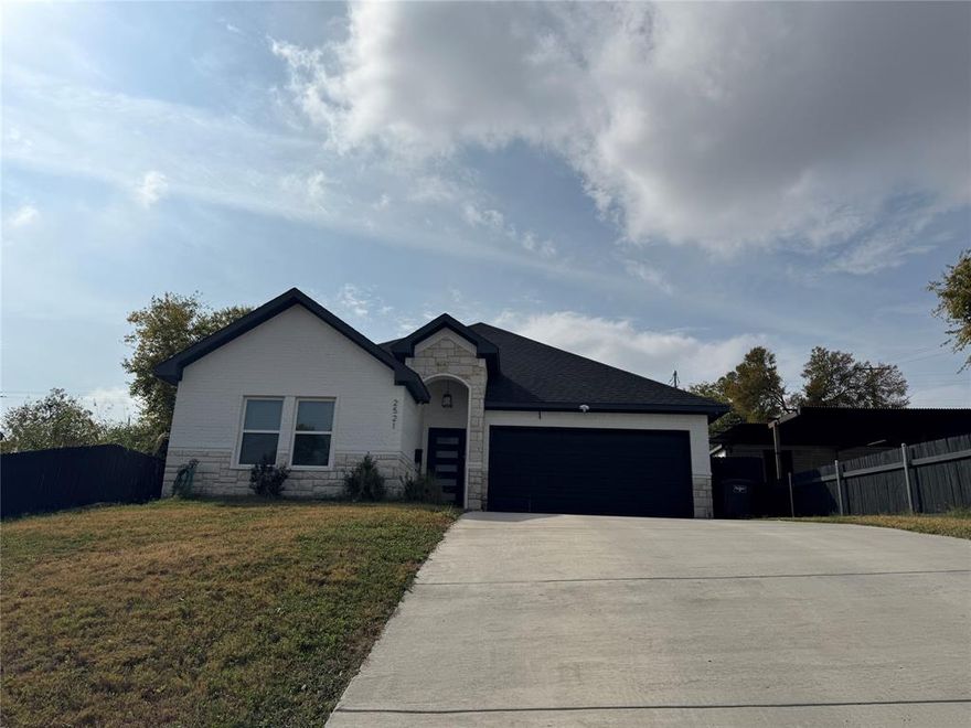 Welcome to this beautifully maintained home, built in 2022 and thoughtfully designed for modern living. Featuring a spacious open-concept layout, this home is ideal for both everyday comfort and entertaining guests.

The interior showcases durable tile flooring throughout the main living areas, creating a seamless and stylish flow. The kitchen serves as the heart of the home, complete with quartz countertops, white shaker cabinetry, a center island, and sleek black and stainless steel appliances—perfect for cooking and gathering.

The private primary suite offers a relaxing retreat with a large walk-in closet and a well-appointed ensuite bath. A split-bedroom layout provides added privacy and flexibility for family or guests.

Additional highlights include a covered patio and a fully fenced backyard, offering great outdoor space for relaxation or entertaining. With a roof, foundation, and major mechanical systems all less than four years old and in excellent condition, this home delivers both peace of mind and modern comfort.
