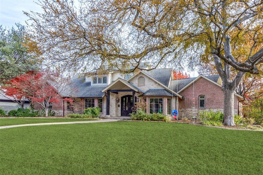 Welcome to this beautiful residence nestled in a sought after area of Lakewood, and zoned for the highly rated Lakewood Elementary. This property offers the perfect balance of tranquility and convenience, with a prime location that combines peaceful surroundings with easy access to everything the city has to offer. Set on a heavily treed interior lot spanning over a third of an acre, this home offers both privacy and charm. Surrounded by lush greenery, the setting provides a serene escape from the hustle and bustle of urban life. A true highlight of the property is the beautiful stonework that graces both the interior and exterior, adding a touch of timeless elegance and craftsmanship.Step outside and enjoy the outdoor oasis featuring a sparkling pool with a stunning waterfall feature—ideal for relaxing or entertaining family and friends. The expansive lot provides plenty of space for outdoor activities, ensuring that this home is perfect for those who appreciate nature and entertaining in style.The interior of the home is equally impressive. With four spacious bedrooms and three and a half baths, the layout is both functional and luxurious. Kitchen is a chef’s dream, boasting new countertops and an oversized island, perfect for meal preparation and casual gatherings. Equipped with top-of-the-line appliances, including a Dacor double oven, Viking cooktop, and SubZero refrigerator, this kitchen is designed to meet the needs of the most discerning culinary enthusiast.The detached garage offers even more possibilities with a bonus room and a full bath, ideal for a home office, guest suite, entertainment space or pool house. Whether you are looking for a place to relax, entertain, or work from home, this property offers it all.With its combination of elegant stone details, luxurious finishes, ample living space, and private, tree-lined lot, this home in Green Cove Estates is truly a rare find. Don’t miss your chance to own a piece of Lakewood’s finest real estate.