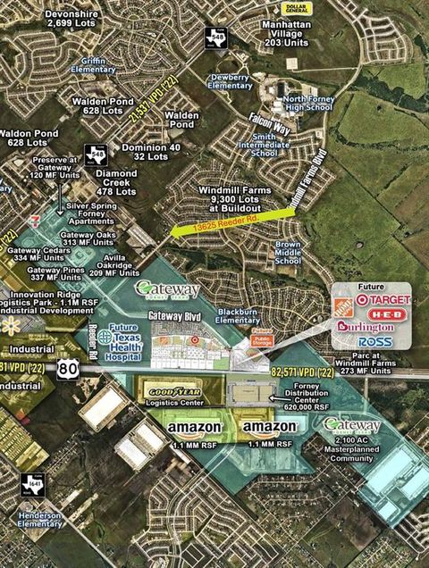 13625 Reeder Road Forney TX 75126