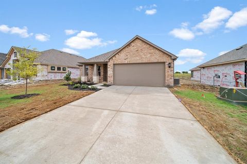 A home in Cleburne