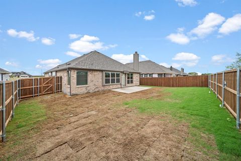 A home in Cleburne