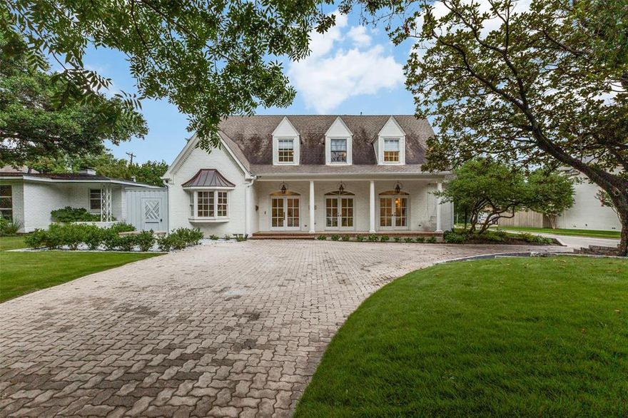 Blending modern updates with timeless charm, this warm and welcoming home is ideally located just two blocks from Boone Elementary in the prestigious Highland Park ISD. The recently remodeled kitchen and primary bathroom offer contemporary comfort, while the home’s custom pier-and-beam construction speaks to its quality and thoughtful design.

Set on a generous 69 x 150 corner lot, the property features a large covered front porch and a cozy fire pit—perfect for gathering with friends and neighbors. Inside, 9-foot ceilings and abundant natural light create an inviting atmosphere. The grand foyer opens to a private home office and an elegant dining room adorned with a wall of French doors.

The expansive island kitchen connects seamlessly to the den and breakfast room, ideal for both everyday living and entertaining. The primary suite is located on the main level, while six spacious bedrooms and a large game room occupy the second floor—six bedrooms in total, each with room to breathe.

This is a rare opportunity to own a home with exceptional space, a highly functional layout, and prime location—all at a compelling price.