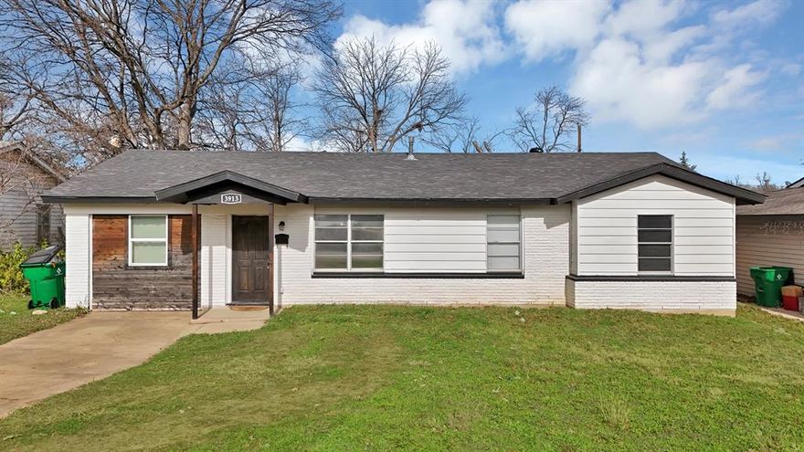 Charming 3-bedroom, 1.5-bath home located in the heart of Haltom City! This well-maintained property offers a functional layout with comfortable living spaces, perfect for first-time buyers or those looking to downsize. Enjoy a bright living area, a cozy kitchen with ample cabinet space, and generously sized bedrooms. The home features a convenient half bath in the master bedroom and a full bath for everyday comfort. Outside, you’ll find a spacious yard ideal for relaxing, entertaining, or future customization. Centrally located near shopping, dining, schools, and major highways for easy commuting—this home is a must-see!