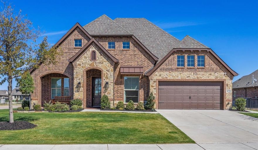 MLS# 21264566 - Built by Risewell Homes - Ready Now! ~ This thoughtfully designed single-story home is situated on a spacious ½-acre homesite with plenty of room to enjoy outdoor living. This home includes a 3 bedrooms, 2.5 bathrooms, and a private study, providing a comfortable and functional layout ideal for everyday living. The open-concept family room flows seamlessly into the kitchen and breakfast nook, creating a bright and inviting space for entertaining and gathering. The kitchen features a center island, ample cabinetry, and easy access to the optional covered patio. The private primary suite is tucked away and includes a spacious bathroom with dual sinks, a separate shower, and a walk-in closet. Two additional bedrooms share a full bath, while a convenient powder bath adds extra functionality for guests. A dedicated study near the front of the home offers flexible use as a home office or hobby space, and the two-car garage, utility room, and thoughtful layout complete this well-balanced home designed for comfortable living in this Granbury community.