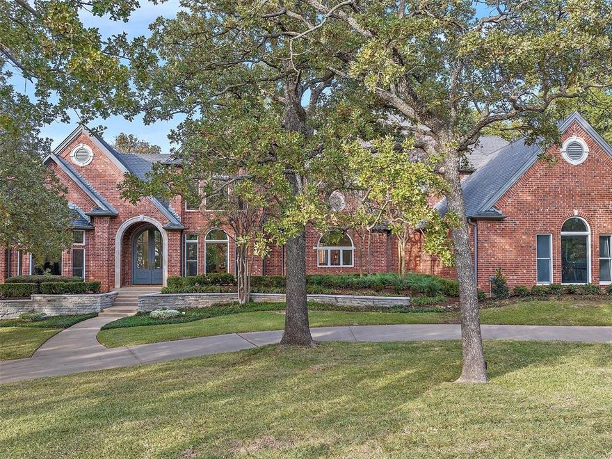 Welcome Home to this gorgeous, totally updated Southlake home on a large 1+acre treed lot. Move-in-ready, this lovely home boasts bright & white finishes, tons of windows for natural light, peaceful backyard views and upgrades galore! Light wood floors, stunning Formal Living with fireplace and sep Dining room with serve bar. The modern Wet Bar is perfect to entertain friends. The large Family area features a Breakfast Room with soaring 2 story ceiling + wall of windows to the pool view. Dream Chef's Kitchen has a prof Wolf range, built-in SubZero fridge, wall of storage & great flow. Family Room has a wall of display + storage cabinets. The private Primary Retreat enjoys a feature wall w fireplace, great backyard views, updated Spa Bath + Private Office. Tons of space upstairs for the family to enjoy & spread out. Step out to the backyard oasis complete with sparkling pool, lovely pergola sitting area, mature trees, tons of grass plus a treehouse for the kids to enjoy!