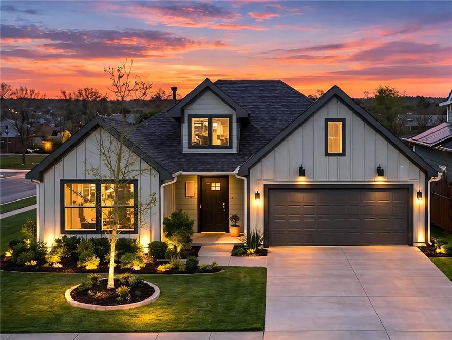 Welcome to this beautiful east-facing corner-lot home offering the perfect balance of comfort, style, and convenience. This 3-bedroom, 2-bath home features an open layout designed for modern living, where the kitchen flows seamlessly into the main living space—perfect for entertaining or relaxing with family.
The spacious kitchen showcases stainless steel appliances, rich dark cabinetry, recessed lighting, a large center island, and a breakfast bar ideal for casual dining. Gorgeous dark wood-style flooring runs throughout the home, adding warmth and elegance to every room.
Enjoy morning coffee or evening sunsets on the covered patio, and take advantage of the community’s nearby fishing amenities just a short walk away—a peaceful retreat right in your neighborhood.
With its desirable corner lot, natural light, and inviting layout, this home offers the perfect blend of comfort and lifestyle.