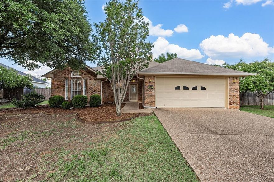 Charming Home on Oversized Lot in McGregor, TX. Discover the perfect blend of comfort and tranquility at 420 Alamo Dr. This exceptionally maintained 3-bedroom, 2-bathroom home boasts an oversized lot, providing ample outdoor space for relaxation and recreation.As you enter, you’ll find a cozy living area featuring a wood-burning fireplace, ideal for creating warm memories with family and friends. The home's smart layout places the private master suite on one side, while two additional bedrooms are conveniently located on the opposite side, ensuring maximum privacy.Step outside to enjoy the serene outdoor deck surrounded by mature trees, which offer plenty of shade for those hot Texas days. Additionally, a separate storage building is available to keep your lawn equipment and tools organized.This charming property is not only a must-see but also an opportunity you won’t want to miss. Schedule your showing today and experience all the features this delightful home has to offer!