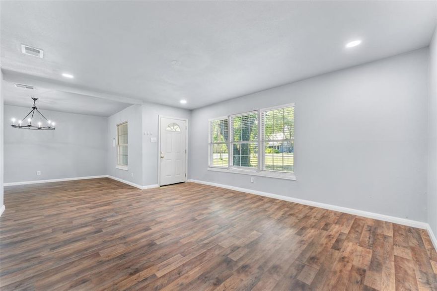 Beautifully renovated 3 bedroom 1.5 bedroom home on a CORNER LOT. Home has attached 2 car garage, large front and backyard with covered porch in the front with lots of shade providing trees,  and large eat in kitchen in addition to a formal dining room and insulated windows. 

Have the best of both worlds with the small town feel while being a short drive from the DFW area ...don't miss out!