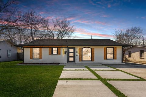 A home in Garland