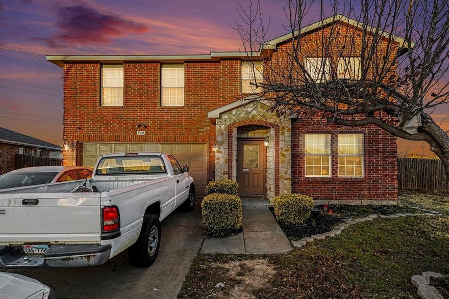 Spacious 4-bedroom 2 story home in Fort Worth, Texas. All bedrooms are located on the second level, providing privacy and separation from main living areas. Open and functional floor plan with generous room sizes throughout. Buyer and buyer’s agent to verify all information, including schools and measurements. Survey and HOA details available upon request. Please submit all offers with proof of funds or lender pre-approval. Allow seller adequate response time. Showing instructions per ShowingTime.