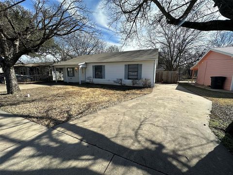 A home in Cleburne