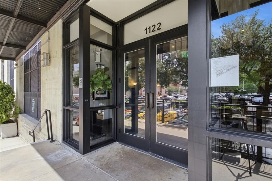 Welcome to Lock & Leave LOFT LIVING in exciting Downtown Dallas! Located in the Historical Santa Fe Terminal & WFAA Building. This spacious Industrial Loft is a blank slate waiting for you to make it your own! UPGRADES include: Thermostat, Custom Light Wood Closet System, restored Authentic Texas Warehouse Lights, MCM Sputnik Chandelier, Designer Paint on walls & columns in Neutral Gray & White Baseboards and 2022 Samsung Washer & Dryer Set; Kitchen has Stainless Steel Appliances & Refrigerator that will remain;HOA FEES INCLUDE: 24 Hour Front Desk Security, Onsite Gym, Laundry Room, Private Storage Unit & Bike Room near your front door, Rooftop Pool & Grills; Private Outdoor Patio Space, Assigned Secured Parking Spot #135 in Underground Garage PLUS Utilities: Water, Sewer, Garbage & Internet Service. High WALKABILITY SCORE of 91. Walk to: Dallas Farmers Market, AT&T Discovery District, DART rail stations, Restaurants, bars, and cafés in Downtown-West End, Klyde Warren Park and the Arts District. LOCATION DELUXE!