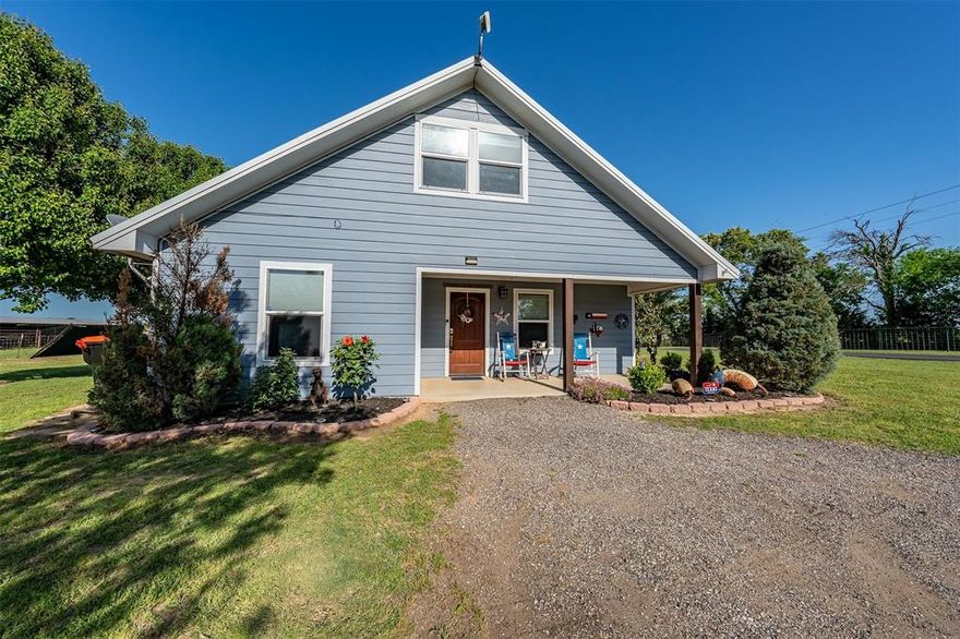 Discover your slice of Texas paradise with this delightful 3 bed, 3 bath home situated on a picturesque 1 acre farm in the desirable Van area. Step inside to find comfortable living spaces and ample room for family and guests. 2 bedrooms downstairs and 1 bedroom upstairs with a balcony. The bathrooms have a tankless propane heater. Outside, a convenient 2car garage provides easy parking, while a substantial outbuilding offers endless possibilities for storage, workshop space, or pursuing your passions. The ultimate escape awaits in the dedicated workout or workshop your private sanctuary for relaxation and recreation. Enjoy the freedom and space of country living with the added convenience of being just a short drive from Van's amenities and I20. Don't miss this opportunity to own your own piece of Texas farmland!