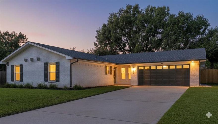 The heart of this home is a bright, open-concept sanctuary. Featuring gleaming quartz countertops, a massive social island for morning coffee or evening wine, and high-end designer lighting that makes every meal feel special.

 Ultimate Flexibility
With two living areas and two dining spaces, this floor plan adapts to your life. Need a 4th bedroom? A quiet executive office? A sprawling playroom? The choice is yours.

Location, Location, Location
Perched on a lush corner lot with towering shade trees, you are perfectly positioned for the best of Sherman:

3 Blocks from Mays Elementary.

Minutes from the splash pads and trails at Waterloo Park and the Katy Trail.

Easy Access to Lake Texoma, premier shopping, and local dining.
Owner will consider seller financing!