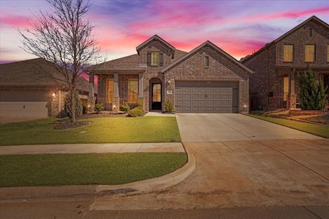 A home in Aubrey