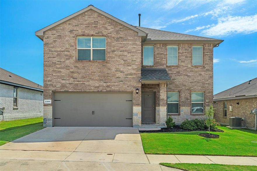 Fort Worth, Texas home with Assumable 1.99% Interest Rate! Don't miss out on this rare opportunity to purchase over 2500 sq. ft. of living space, at 1.99% interest rate & the seller is contributing up to $5,000 toward closing costs with an acceptable offer.  This newer 3-bedroom, 2.5-bath house blends comfort & functionality. The spacious kitchen encompasses granite countertops, an island, & tile floors and is open to one of two generous sized living rooms, plus a separate office (down) make this home perfect for both entertaining & everyday living.  Upstairs, all the bedrooms are separately & thoughtfully placed alongside a generous family room, creating a private retreat for relaxation.  Step outside to a large backyard with a generous sized covered patio. Let's not forget to mention its Location! Location! Location! Within minutes of I-20, I-30, & 820 and less than 15 minutes to Downtown Fort Worth. Plus, the subdivision amenities include a gorgeous community pool, clubhouse, park, playground, & walkable streets. 

Why Buyers Love This Home: 1. Assumable low interest rate (1.99%) a rare financing advantage! 2. Seller contribution toward closing costs. 3. Spacious floor plan with a separate office & multiple living areas. 4. Family-friendly neighborhood with resort-style amenities. 5. Prime Fort Worth location. 6. Near major highways & attractions. This property is a must-see for buyers searching for homes in Fort Worth with low interest rates, large backyards, and community amenities. With unbeatable financing, modern features, & a convenient location, this home offers both immediate comfort & long-term value.  

All information deemed reliable, but buyer and buyer's agent to confirm all details.