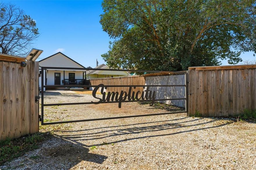 Rare opportunity to acquire one — or all three — of these highly successful, income-producing short-term rentals on S. 9th Street. Located within walking distance to Magnolia Market at the Silos and minutes from Baylor University, these properties are proven performers with consistent demand from Baylor families, game-day visitors, and weekend travelers. Fully furnished, thoughtfully designed, and professionally operated, they offer immediate cash flow and streamlined management in one of Waco’s most desirable short-term rental corridors.
Known on Airbnb as “Simplicity,” this fully renovated cottage-style home offers the same charm and light-filled design as its sister property — with more space for larger groups. Featuring three spacious bedrooms, each with a private ensuite bath, plus a guest half bath, the layout is ideal for Baylor families, graduation weekends, and group stays.
The open-concept floor plan is bright and welcoming with durable luxury vinyl plank flooring throughout. The kitchen includes stainless steel appliances, a prep island for gathering, and tasteful décor that conveys with the sale — making this a true turnkey investment.
TWO COMMERCIAL-GRADE WASHER & DRYER UNITS support efficient turnover. A spacious back porch overlooks the large backyard with private parking accessed through a custom electric iron gate. Rainwater collection barrels add a sustainable touch.
Whether purchased individually or as part of the portfolio, Simplicity offers location, scale, and proven performance in the heart of Waco’s thriving STR market.  **BUNDLE ALL THREE LISTINGS, 706, 708, & 714 S. 9TH FOR $1,200.000! (MLS # 21183608, 21183828, 21183942).
