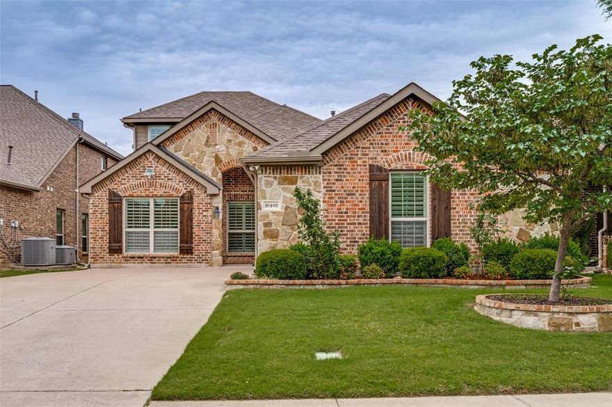 Hurry !! 
Brand New Paint ,Brand New Roof included with Refrigerator ,Washer ,Dryer and Water Softener.
Rare opportunity to own this beautifully maintained home with exceptional curb appeal in the highly desirable Reserve at Westridge community. This stunning 1.5-story residence offers a light-filled open floor plan and is ideally situated on an interior lot near the recreation center, water park with multiple pools, park, and school.
Enjoy the oversized backyard featuring a spacious covered patio—perfect for entertaining, relaxing, or family gatherings. The inviting kitchen boasts a breakfast bar, stainless steel appliances, refrigerator included, and opens seamlessly to the breakfast area and family room for easy everyday living.
The private primary suite is tucked away in the rear of the home with peaceful backyard views, while three additional bedrooms and a full bath are thoughtfully positioned at the front of the home. Upstairs, a large flex space with its own private bath and closet can serve as a game room, media room, or fifth bedroom. The front dining room also offers versatility as a private home office or study.
Recent updates include brand new paint and a brand new roof, while added features such as a water softener provide extra comfort and convenience. Washer and dryer also stay. Conveniently located near shopping, dining, and major roadways, this move-in ready home is an incredible opportunity and won’t last long!