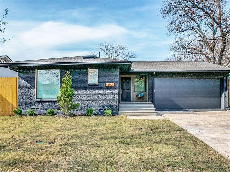 This bungalow is chic perfection. Centrally located, safe, friendly, neighborhood with easy access to 75, 635, parks and white rock trail. Richardson ISD schools. Come see why Northwood Estates is so valuable. Every detail has been upgraded and refined. Entirely foam insulated you will stay comfortable whatever Texas weather brings. Solid wood floor and Italian tiled baths make you feel extra special.  LED lighting, Lutron switch plates, 8” baseboards, level 5 walls, stainless steel door stops, zoysia sod. See amenity list for more detailed information and upgrades. Natural light and the expansive back yard will enchant you… even Fido has a private deck, entrance and dog door!  8 x 10 cedar greenhouse on a cement pad stays in this lushes yard! Yard is large enough for a pool or pickle ball court.