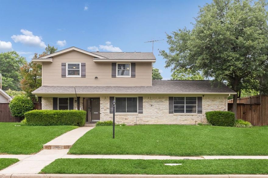 Beautifully remodeled 3-bedroom, 2.5-bath home in an established Dallas neighborhood less than 10 miles from Downtown, with NO HOA and NO MUD or PID! This charmer perfectly blends modern updates with functional indoor and outdoor living. Throughout the home, you’ll find gorgeous engineered hardwood floors and tile — NO CARPET — quartz countertops in the kitchen and bathrooms, and a full interior remodel completed in 2022. The inviting living room features a stunning brick fireplace and opens seamlessly to the chef’s kitchen, complete with a commercial-style gas range, creating the perfect setup for entertaining. The spacious primary suite offers dual closets and a beautifully updated private ensuite bath, while the secondary bedrooms are generously sized with convenient access to full bathrooms. Major updates include HVAC replacement in 2022, roof and gutters in 2021, water heater in 2020, and kitchen appliances and interior finishes updated in 2022. Outside, the oversized lot features a fully fenced backyard with a massive 3-car-width driveway, electric privacy gate, tall wood fencing, large covered patio with misters, lighting, and ceiling fan, plus a storage shed and playground. Smart home features that convey include the thermostat, Ring security system, irrigation controls, and garage door opener. Located within walking distance of the Dallas Athletic Club and offering quick access to major highways, shopping, and dining, this move-in-ready home is ready for its next owner! Search for the address on YouTube for videos.