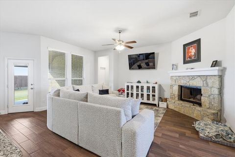 Tiny photo for 1536 Wagon Wheel Way, Krum, TX 76249 (MLS # 21098570)