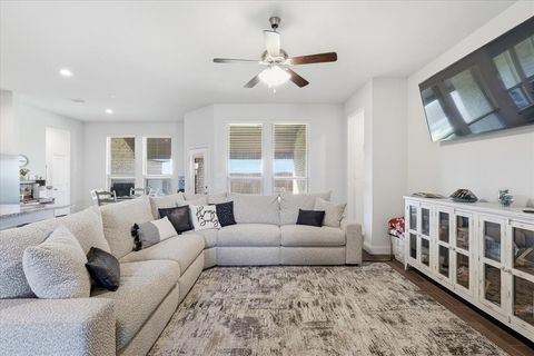 Tiny photo for 1536 Wagon Wheel Way, Krum, TX 76249 (MLS # 21098570)