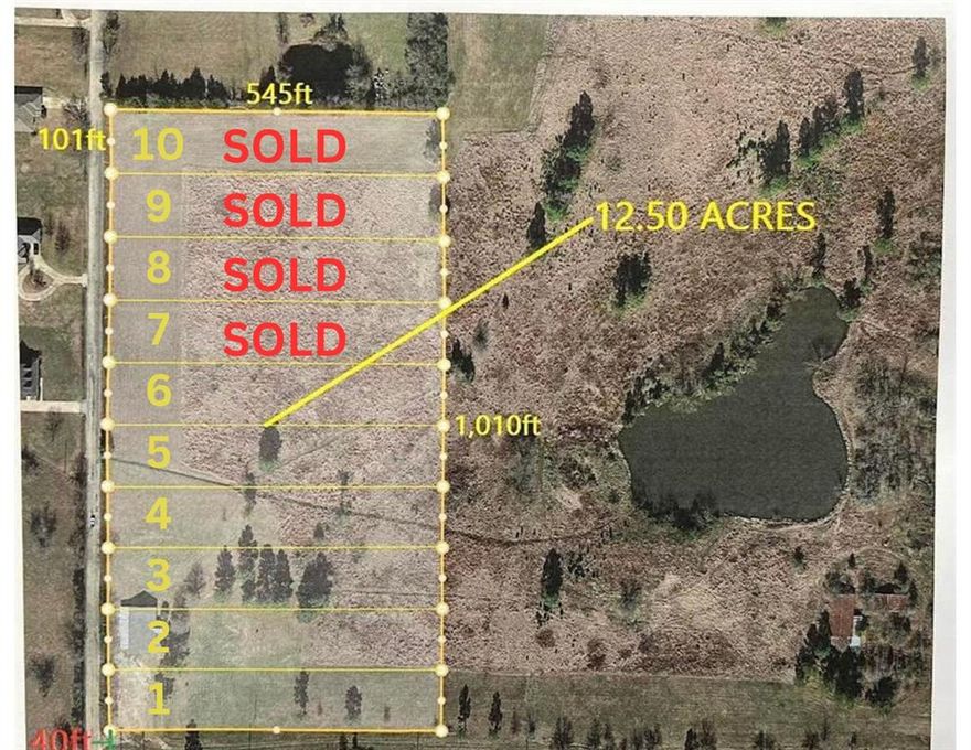 Build your home in a new development just off of popular FM 195. There are 6 remaining lots that are 1.25 acres each. Take advantage of the great location and easy access. Deed restrictions protect your investment.