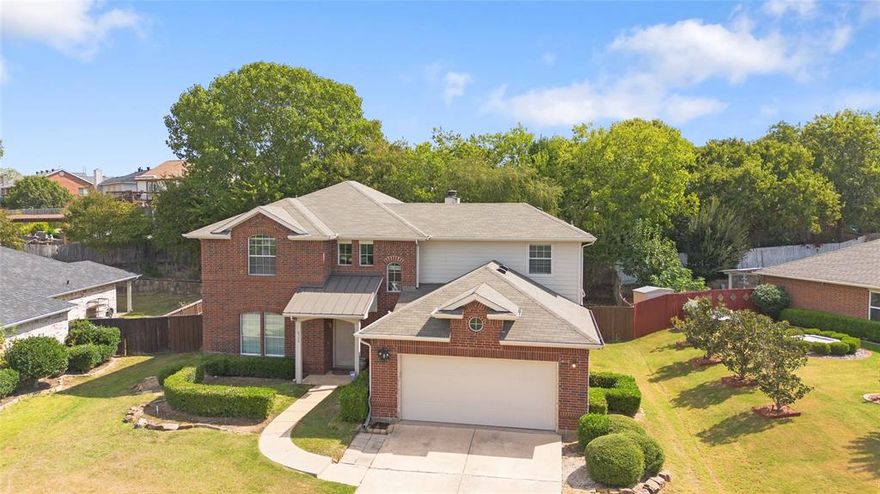 YOU HAVE FOUND THE RIGHT HOME FOR YOU LOCATED RIGHT IN THE MIDDLE OF THE  DFW METROPLEX, JUST MINUTES FROM CEDAR HILL STATE PARK, CEDAR RIDGE PRESERVE, AND JOE POOL LAKE! THIS IS A BEAUTIFUL AREA WITH TREES SURROUNDING. THIS ALMOST THREE THOUSAND SQUARE FOOT HOME HAS FOUR BEDROOMS AND TWO AND A HALF BATHS, TWO LIVING AREAS AND TWO DINING AREAS. HOME HAS STAINLESS STEEL APPLIANCES, LUXURY VINYL FLOORS AND HUGE COVERED PATIO IN THE BACK! NICE STONE FIREPLACE FOR THOSE COLD WINTER DAYS. PRIMARY BATH HAS SEPARATE TUB AND SHOWER AND TWO SINKS! ROOF REPLACED ABOUT 3.5 YEARS AGO! NEW PAINT THROUGHOUT! NEW LVP FLOORING! IT'S A LOVELY HOME! DON'T MISS OUT!