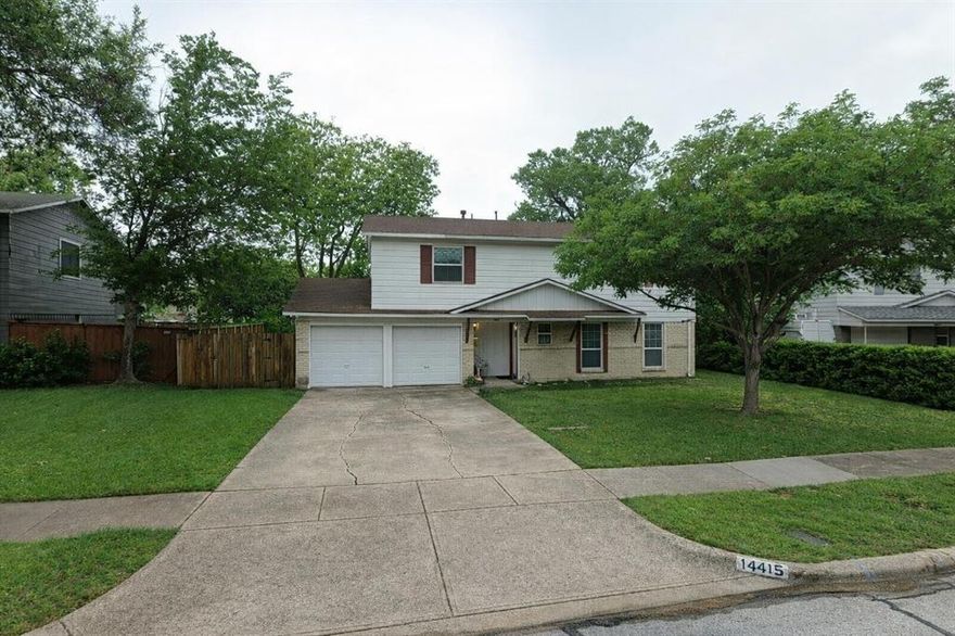 FIXER-UPPER • FANTASTIC OPPORTUNITY — CLOSE TO DALLAS!
Charming and spacious 4-bedroom, 3-bath home nestled in a quiet Farmers Branch–Carrollton suburb, just minutes from Downtown Dallas.

This charming two-story home is located in a well-established neighborhood known for mature trees, convenience, and access to major highways, shopping, dining, and well-regarded local schools.

The property offers a large fenced backyard with fruit trees and storage sheds, a 2-car garage, and plenty of space to make it your own. With updates such as fresh paint and new flooring, this home presents excellent potential for customization or investment.

Ideal for buyers seeking a value-add opportunity in a desirable suburb close to Dallas. Don’t miss the chance to restore and enhance this charming property.