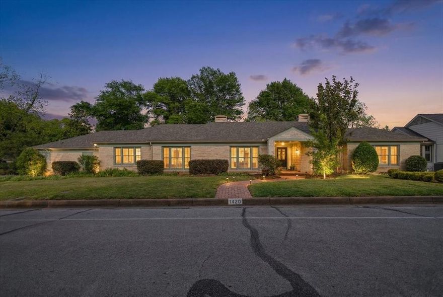 Discover the charm of the Azalea District in Tyler, Texas, with this beautifully renovated three-bedroom, 2.5-bath home that epitomizes elegance and comfort. Settled in the heart of one of the most sought-after neighborhoods, this residence is ideally situated for professionals and families, just moments from hospitals and shopping centers.

Step inside to find a spacious layout featuring two living areas perfect for relaxation and entertaining. The formal dining room, adorned with hardwood floors, sets the tone for memorable gatherings. The kitchen features a five-burner gas stove, stainless steel appliances, and a refrigerator—ideal for culinary enthusiasts.

A standout feature of this home is the stunning glass view spanning from one wall to another, allowing natural light to flood the space and offering breathtaking views of the beautifully landscaped backyard. This serene setting creates a captivating atmosphere as you step into the room. Each well-appointed bedroom provides a peaceful retreat, with contemporary finishes in the 2.5 bathrooms. Plantation shutters throughout add elegance and privacy.

The outdoor space features a charming backyard, creating an inviting environment for children to play or for adults to enjoy evening drinks. A delightful petite cottage can be used as a green room or stylish office, offering versatility to suit your lifestyle. This home also includes a spacious two-car garage for added convenience.

Surrounded by the vibrant culture and amenities of downtown Tyler, this residence is near fine dining, boutique shopping, and community events. With its recent renovations and stunning curb appeal, this property combines modern sophistication with the warm allure of the Azalea District.