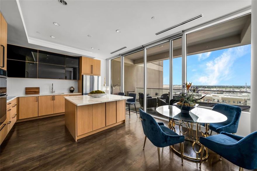 Welcome to luxury high rise living at the prestigious W Residences South Tower in the heart of Dallas. This RECENTLY REMODELED, sleek and sophisticated residence offers floor to ceiling windows with expansive views that capture the stunning Downtown and Uptown skylines, creating the ultimate backdrop for both everyday living and entertaining. Inside, the open concept design combines modern elegance with effortless functionality. Gourmet kitchen finishes, spa inspired bathrooms, and thoughtful design details elevate the home’s style and comfort. Step out onto your private balcony and take in breathtaking sunsets and sweeping city views. Living at the W South Tower means unparalleled access to world class amenities. Enjoy 24 hour concierge and valet service, a state of the art fitness center, resort style pool with cabanas, Bliss Spa, and signature restaurants and lounges all at your doorstep.
Beyond the building, you’ll find yourself at the center of Dallas’ most vibrant neighborhoods. Walk to Victory Park, American Airlines Center, and the Katy Trail, or explore the fine dining, shopping, and entertainment of Uptown and Downtown just minutes away. Easy access to major highways makes commuting simple, while living in this prime location keeps you connected to the best the city has to offer.
This is more than a home—it’s a lifestyle defined by convenience, sophistication, and the energy of Dallas city living.