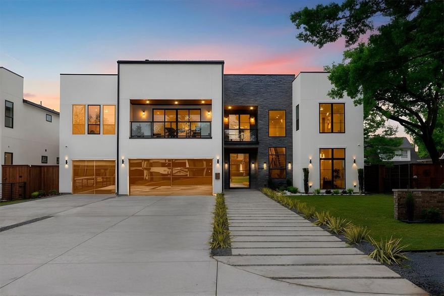 Set back 35ft this striking home offers exceptional drive-up appeal.Sophisticated blend of textures-rough stone, warm cedar and crisp white stucco-create a beautifully balanced exterior, while an oversized glass front door sets the tone for what lies inside. Every detail of this showplace has been thoughtfully selected, from the striking one-of-a-kind chandeliers to the designer tiles, there is a 'wow' at every turn! Living room has 24ft ceiling, a dramatic fireplace against a statement wall of Versace tile, and a grand chandelier which adds scale and elegance. Kitchen continues the sense of artistry and function. Dramatic lighting over the expansive island, soft Taj Mahal stone, Thermador appliances, spacious storage pantry and full prep kitchen make this space perfect for effortless entertaining.Outdoors a large flat yard offers the perfect spot for your pool, and the covered patio and outdoor kitchen, provide year-round enjoyment. The Primary Suite is a serene retreat featuring 13 ft ceilings, a dramatic chandelier,  and windows flooding the room with natural light. The spa inspired bath is soft, warm and inviting, with luscious tile extending into the expansive closet. Beautifully designed wet area showcases a mix of tile, rain shower & luxurious Hollywood tub. 2nd ensuite bedroom on the 1st floor would be ideal for guests. Beyond the mudroom and laundry room, a large versatile flex space awaits-gym, studio, multi-person office with an adjacent storage room, perfect for towels and supplies, leading to the full pool bath. Stunning guest bath and wine room complete the 1st floor. Upstairs four ensuite bedrooms, with 2 positioned on either side of a living area. The spacious game room can be media room - just add your blackout drapes. An oversized dedicated office and an additional guest bath complete the second level. This extraordinary home seamlessly blends striking design and functionality and its location near White Rock trails and parks, make it a must see!