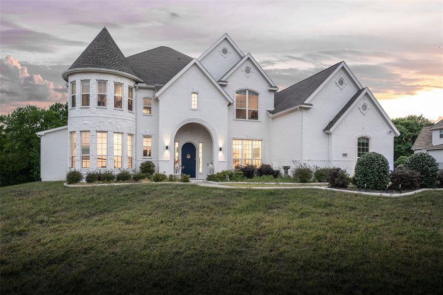 A slice of heaven! This stunning Toll Brothers home sits on ONE ACRE, featuring a gorgeous pool & spa on a quiet cul-de-sac, with a beautiful tree-lined backyard, located in top-rated Lovejoy ISD. 

Step into luxury living in this beautifully updated 4-bedroom, 5.5-bath custom home with a rare 5-car garage.  This home has been extensively upgraded with high-end finishes throughout, featuring a brand-new tiled kitchen, new premium countertops, and a luxurious primary bathroom with a spa-style soaking tub and jacuzzi. The upstairs showcases elegant wood flooring, complemented by fresh interior and exterior paint, along with approximately 4,000 sq. ft. of professionally installed turf. All appliances are brand new, including a premium Sub-Zero refrigerator.

Enjoy complete peace of mind with 24-7 security, including 360-degree camera coverage inside and outside the home. Designer chandeliers and smart lighting enhance the space, all seamlessly controlled via a mobile app for both interior and exterior settings.

A state-of-the-art home theater delivers an exceptional entertainment experience, featuring a Sony projector, premium surround sound system, and an oversized screen—an investment of approximately $100,000.

The backyard is designed for both relaxation and entertaining, offering a kids’ playground with two slides, two newly built decks, and a pergola. Expansive pocket doors create a seamless indoor-outdoor connection, filling the home with natural light and offering stunning, uninterrupted views.