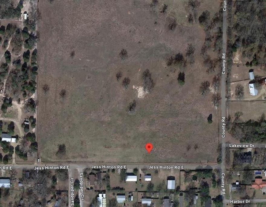 NO HOA! Mobile Homes allowed! HABLO ESPANOL - Close to Cedar Creek Lake with no restrictions on type of home! Located on Jess Hinton and County Road 2105. Easy access to Gun Barrel City, Kaufman, Athens, Canton and less than an hour to Dallas. This lot has water, sewer and electric available at the road. Ready for your home: site built, mobile, modular, manufactured, tiny, or barndominium! Water and sewer to be serviced by West Cedar Creek MUD and electric to be serviced by Trinity Valley Electric.