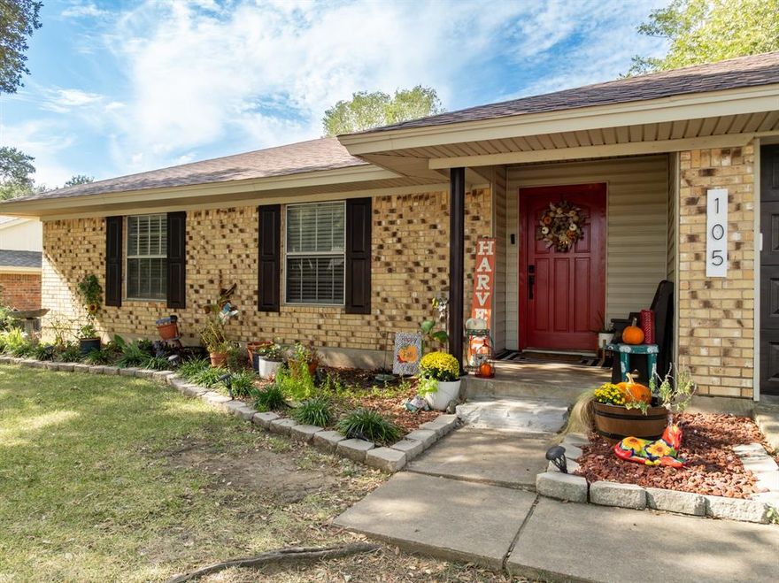 Welcome to this charming three-bedroom, two-bathroom home nestled in a quiet, established neighborhood. Sitting on a .21-acre lot, this property offers a comfortable layout with plenty of room to relax and make it your own. Step inside to find a spacious living room featuring a cozy wood-burning fireplace and French doors that open to the backyard, perfect for indoor-outdoor living or weekend gatherings. Luxury vinyl plank flooring has been recently installed in portions of the home, adding a fresh, updated touch. The converted two-car garage now serves as a large bonus room with two closets, offering flexibility for a second living area, game room, or even a home office. This smart conversion expands the total livable space to approximately 2,006 square feet. Recent updates include new attic insulation and a brand-new HVAC system installed in 2025, giving peace of mind for years to come.

With plenty of space, thoughtful updates, and a peaceful location, this home has all the makings of a great place to settle in and make lasting memories.