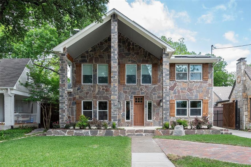Tucked into the heart of Oak Lawn Heights, this exceptional residence offers a rare blend of style, flexibility, and location just minutes from Dallas’ most vibrant districts. Sunlight fills the open-concept living spaces, creating an inviting atmosphere that flows effortlessly from the expansive living area to a beautifully designed kitchen anchored by a statement island—perfect for gathering and entertaining. Hardwood floors run throughout, adding warmth and character at every turn. The primary suite is a true retreat, featuring a custom-designed walk-in closet and private balcony—an ideal place to start or end your day. Above the detached garage, a private guest suite offers endless possibilities, whether hosting visitors, working from home, or creating  an income-producing space. With a new parking pad, spacious backyard, and unbeatable proximity to the Medical District, Uptown, Downtown, and both Dallas airports, this home delivers a lifestyle defined by convenience, comfort, and opportunity.