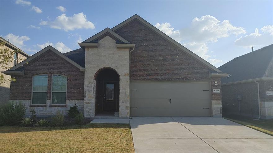 This 2022-built Celina home is across from a park in a new master-planned community. Enjoy a modern lifestyle with a pool, trails, and parks. Close to Celina ISD schools and Community College. Nearby dining options. Smart home features, laminate flooring, and a spacious kitchen. The master bedroom has an en-suite and a walk-in closet. Efficient tankless water heater and sprinkler system. Renter responsible for utilities, internet, and lawn care. No smoking. 12-month lease, rent due on the 1st of each month. Experience modern living in a charming community!
