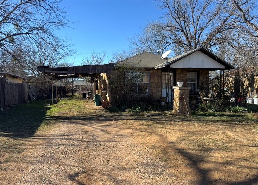 Opportunity awaits! This home offers solid potential for buyers looking to renovate, customize, or invest. Featuring a functional layout, this as-is fixer-upper is a blank canvas ready for your vision. With the right updates, this home could shine as a primary residence, rental, or flip. Conveniently located near downtown Abilene with easy access to dining, shopping, and local amenities.