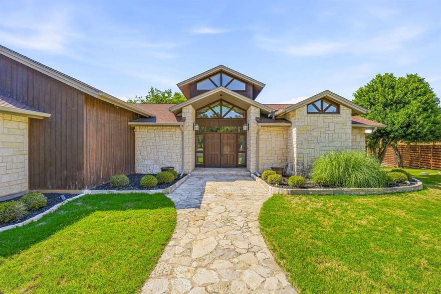 Beautiful custom lake house in prime location on huge lot just minutes from Historic Downtown Granbury featuring stunning Texas Hill Country inspired architecture and timeless charm. This unique property offers a spacious master suite with a huge bedroom and luxurious bathroom, soaring vaulted ceilings, and a three car garage. A detached, climate controlled office off the garage provides the perfect space for work or hobbies.
Situated on approximately three quarters of an acre, the home boasts a peaceful, forested backyard and exceptional outdoor amenities. Enjoy lake life to the fullest with a beautiful private dock, complete with two boat slips and jet ski lifts.
Additional features include a 45' RV port with 50 amp electric and septic hookups, as well as an electric car charging station. Major systems have been thoughtfully updated, with all water heaters and HVAC units replaced in recent years.
Whether you’re searching for a full-time residence or an incredible short term rental opportunity, this property offers the perfect blend of character, comfort, and functionality. If you’re looking for something truly distinctive, this one-of-a-kind lake house is a must see.