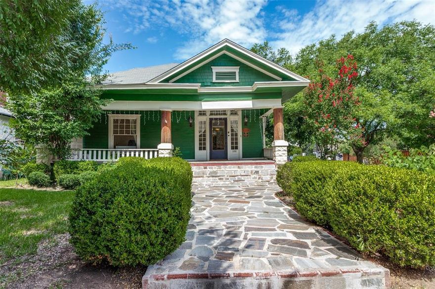 Step back in time without sacrificing modern comforts in this adorable early-1900s home, nestled in one of Fort Worth’s most beloved historical neighborhoods. Perfectly positioned within walking distance of the vibrant Magnolia Avenue, the bustling Medical District, and just minutes from TCU and downtown, this home offers unbeatable convenience and a lively, family-friendly community.
Celebrate life to the fullest in a neighborhood where Halloween and Christmas are cherished traditions, bringing neighbors together for festive, family-filled gatherings. The main home exudes timeless charm with original details and cozy spaces, while a separate guest unit with its own entrance, full utilities, and private living area provides endless options—ideal for visiting family, a home office, or rental income potential.
Come discover the magic of a historic Fort Worth lifestyle—where walkability, community spirit, and classic architecture meet. This cutie won’t last long!