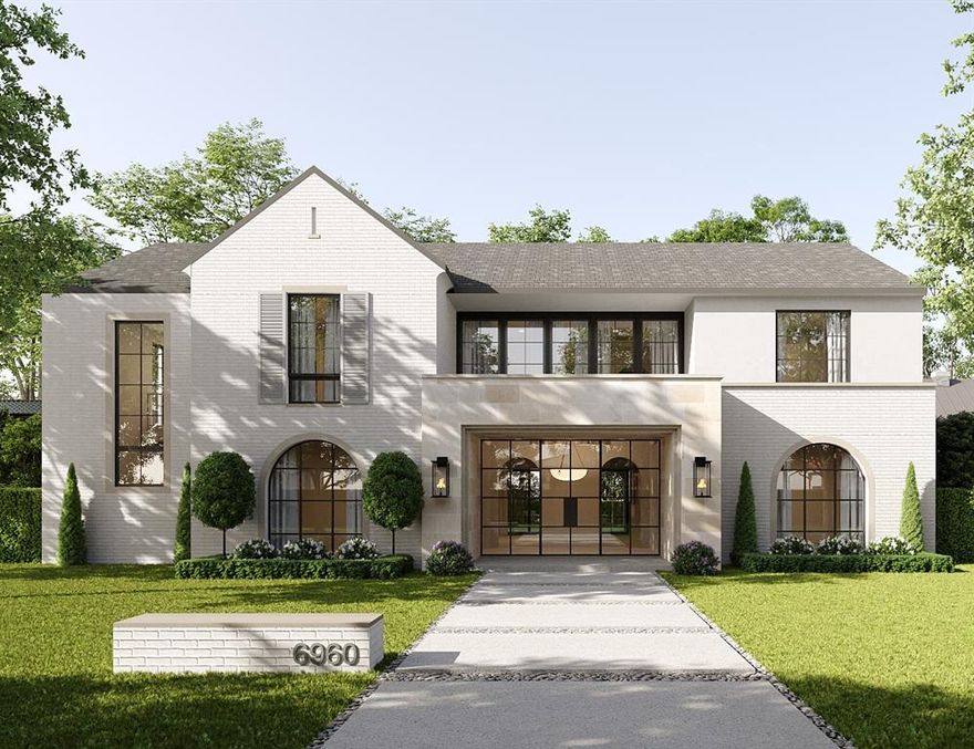 Designed by Jessica Koltun Home, this exceptional Preston Hollow residence offers over 6,000 square feet, 5 bedrooms, and 5.1 bathrooms, thoughtfully designed with the primary suite conveniently situated on the first floor. Her signature aesthetic brings a sophisticated balance of architectural detail, warmth, and modern elegance to every space.

Light-filled living areas are defined by soaring ceilings, statement millwork, and layered natural textures that create both scale and intimacy. The open-concept layout flows seamlessly into a beautifully appointed chef’s kitchen featuring custom cabinetry, premium appliances, stone surfaces, and designer lighting—ideal for elevated entertaining and everyday living.

The first-floor primary retreat offers a private sanctuary with a spa-inspired bath and expansive closet space. Generously sized secondary bedrooms provide comfort and flexibility, complemented by additional living areas suited for work, relaxation, or hosting guests.

Thoughtfully curated finishes, refined craftsmanship, and a strong indoor-outdoor connection complete this Preston Hollow residence, ideally positioned near premier schools, dining, and shopping— a timeless expression of luxury living in one of Dallas’ most coveted neighborhoods. Estimated completion is July 2026.