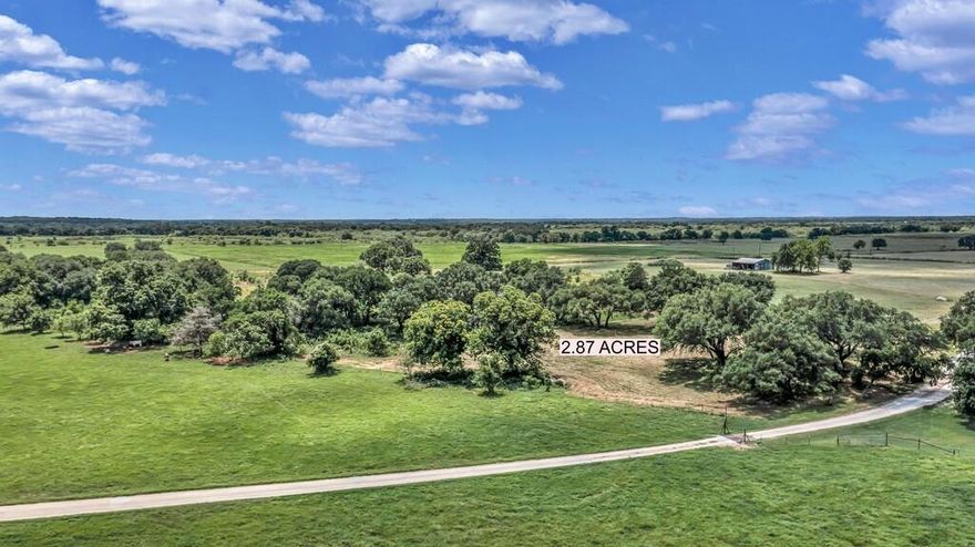 Discover the perfect canvas for your new home on this spectacular 2.87-acre lot, located inside a quiet gated subdivision in China Spring ISD. With a water meter in place, this property offers a rare opportunity to build your dream home surrounded by large oak trees, and exceptional views. Within this community, you will be surrounded by an abundance of wildlife and sounds of nature to give true feel to country living at it's finest. All roads are maintained by the HOA within the subdivision to ensure comfortable access to and from the front gate. This location is ready for its new owner, contact today for more info.
