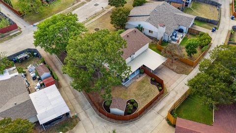 A home in Garland