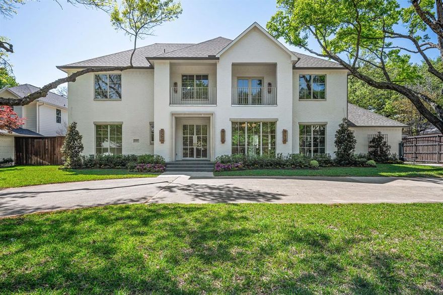 Welcome to the charming, tree lined street of Drujon Lane. Conveniently located near many fantastic private schools, and within 5 minutes to all the best restaurants. This exquisite home boasts five spacious bedrooms, four full baths, complemented by two additional half baths, ensuring comfort and convenience for every member of the household. The home features multiple living areas that provide both functionality and flexibility. For culinary enthusiasts, the kitchen is a dream come true, equipped with commercial-grade appliances like Wolf and Sub Zero, in addition to a full prep kitchen. The downstairs primary is a true retreat, with a cozy fireplace and views of the beautiful backyard. Step outside to find your private oasis, complete with a pool and spa, offering a tranquil escape for relaxation and leisure. There is plenty of additional yard space for play on this oversized lot. The three-car garage provides ample space for your vehicles and storage needs. This residence is more than just a home; it is an elegant retreat, a testament to luxury living, and a true masterpiece in design.