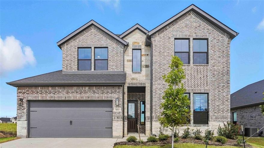 New! Beautiful two story! Four bedrooms, three full baths, Game room, and nice covered patio. Home includes, island kitchen, granite counters throughout, LED lighting, full sprinkler system, professionally engineered post tension foundation, and so much more!
Welcome to Clearview Ranch, in Royse City! This exciting new community offers many options for you to choose from to fit your lifestyle. Each residence boasts modern Energy Star® features, saving you money on utility bills while reducing your environmental impact.
Clearview Ranch community features including ceiling fans in all bedrooms and family rooms, a decorative cabinet wrapped ventilation hood in the kitchen and a designer color package. Availability and options vary.
Royse City offers a vibrant and growing community with plenty of shopping, food and entertainment. From the Royse City ISD schools to parks and recreational facilities, there's something for everyone. Enjoy easy access to major highways, making it convenient to get around and experience all that the area has to offer.