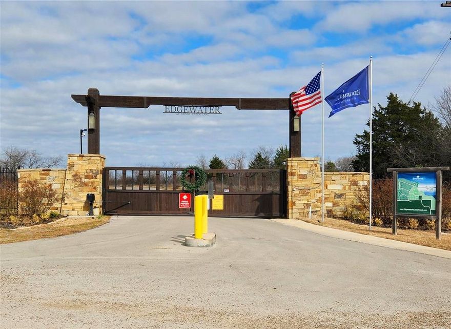 Just under an hour drive from downtown Dallas, Edgewater is THE luxury destination at Cedar Creek Lake, and this is the ONLY 10+ acre tract among 1-2 acre neighbors. This property stretches from the main entrance at Edgewater Drive, all the way to the third entrance at Ryan Lane and comprises the whole southern half of the block. Perfect for an exclusive estate home with incredible privacy!  It's platted as 4 adjacent individual lots, so if you want a compound with multiple homes, that works too! Minimum square footage is 1,500 feet, but homes in the neighborhood go to over 4,000 square feet.  It's outside city limits for lower taxes ($ 1.6032 per hundred), and no current MUD tax.  Edgewater amenities include a community marina with boat docks, almost a mile of hiking trails, a secure community boat & RV storage lot, & more! The clubhouse is under construction and will include a workout room, and a playground. A community pool is also in the planning stages.  Your HOA dues include a Careflite membership, so medical care is just a short flight away.  Underground utilities include co-op electric and MUD water, septic system will be necessary.  The new communications tower is now complete for stronger cellular and internet signals.  Seller financing is available with minimum 20% down, 30 year amortization with a 2 or 3 year balloon, rate to be determined based on LTV and creditworthiness.  Seller will entertain breaking the property up, lots 1 and 2 ($ 200,000), lots 3 and 4 ($ 200,000), or lot 3 by itself ($ 100,000).  Owners of multiple lots pay one HOA fee for up to 3 lots.  Call listing agent for gate code.