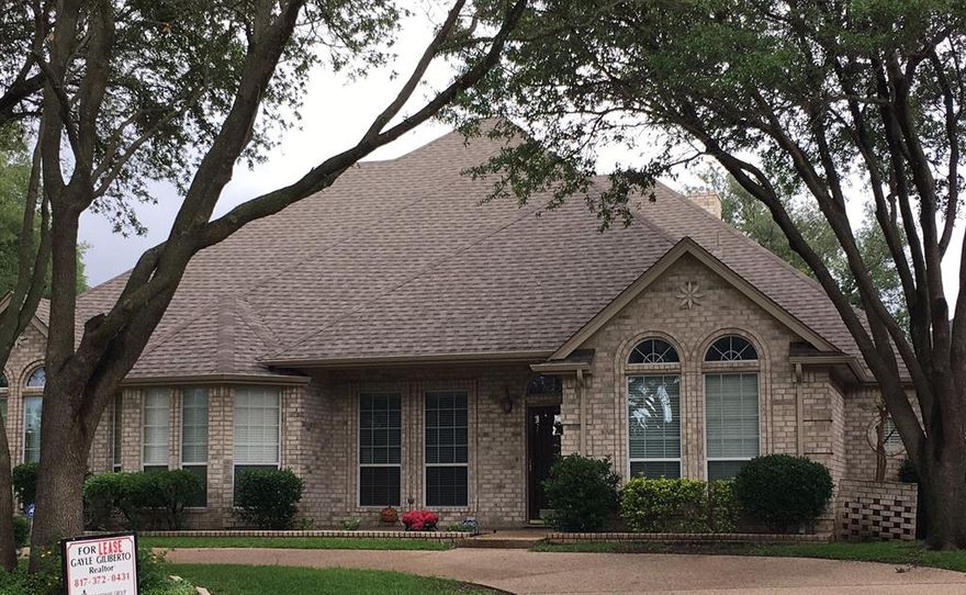 Gated community of Vista Ridge a timeless traditional style home 3-2.1-2. This single level home offers spacious open living-dining area & bar. Split bedrooms, living area, Office or 2nd living, formal dining, kitchen, breakfast area, covered front porch & covered patio. Features include hardwood floors, built-in cabinetry, wood burning fireplace, beautifully landscaped yard, & SMALL fenced backyard. Circular driveway & Side entry 2 car garage. Conveniently located near Chisholm Trail Tollway, minutes to downtown, near Mira Vista Country Club, Pecan Valley Golf Course, & many surrounding schools including Trinity Valley, Southwest Christian, Fort Worth Academy, Country Day School, & Crowley ISD.