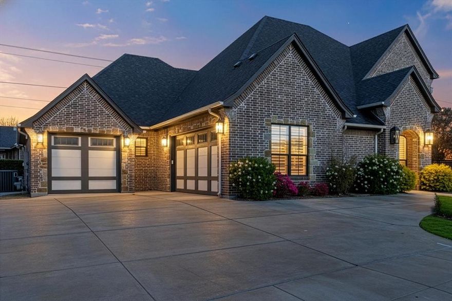 Gorgeous Private Home in highly desired Harbor Lakes gated community. Lots of updates and features you wont find on other homes. This home has a wonderful open concept living, dining, kitchen area that is large enough for entertaining, but still cozy enough to enjoy a peaceful evening at home. There's a fantastic screened in patio with ceiling fans to enjoy the outdoors. The patio is also fitted with a natural gas outlet if you want to add a BBQ or outdoor kitchen. Inside there is fantastic light wood flooring through out the home. Just inside one garage is a huge utility room with a sink, room for full sized Washer - Dryer, hanging clothes area, and still leaves room for an additional refrigerator or freezer. Coming is from the spacious 2 car garage, is a large mud room with storage above and below and a closet for coats. This leads to the butlers pantry and into the amazing kitchen with huge island and features Kitchen Aid appliances. Around the corner is a full bath right next to what could be an office or bedroom. Upstairs will take you to another full bath, 2 additional bedrooms and a storage - workout room. And finally the Primary suite is downstairs just off the dining room. Plenty of space for a King Size Bed, tables and some seating. The primary bath is also very impressive with a large 2 person shower, separate vanity ares, private toilet, and a huge closet with pull down clothes racks, full sized mirror and plenty of storage for shoes, clothes and a built in dresser. Please check out the virtual tours to see the layout and virtual staging. Lots of information is on the transaction desk that you should see before making an appointment. Call Grady Hancock at 817-343-6913 for questions or to set up a showing.